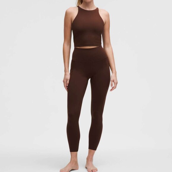 lululemon athletica Pants - NWT Lululemon Align High-Rise Pant 25" *Pockets, Sz 6, Lava Cake